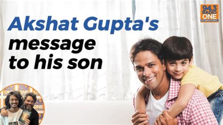 Akshat Gupta's Son: Meet The Charming Lad
