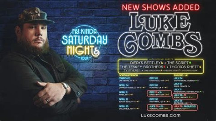 Experience The Magic Of Luke Combs Concerts
