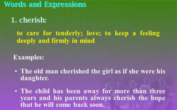 Exploring The Synonym Of Cherish: A Deeper Understanding
