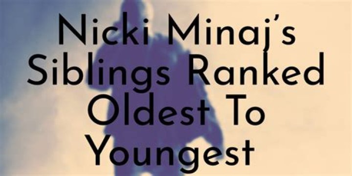 Introducing Nicki Minaj's Siblings: A Peek Into Her Family
