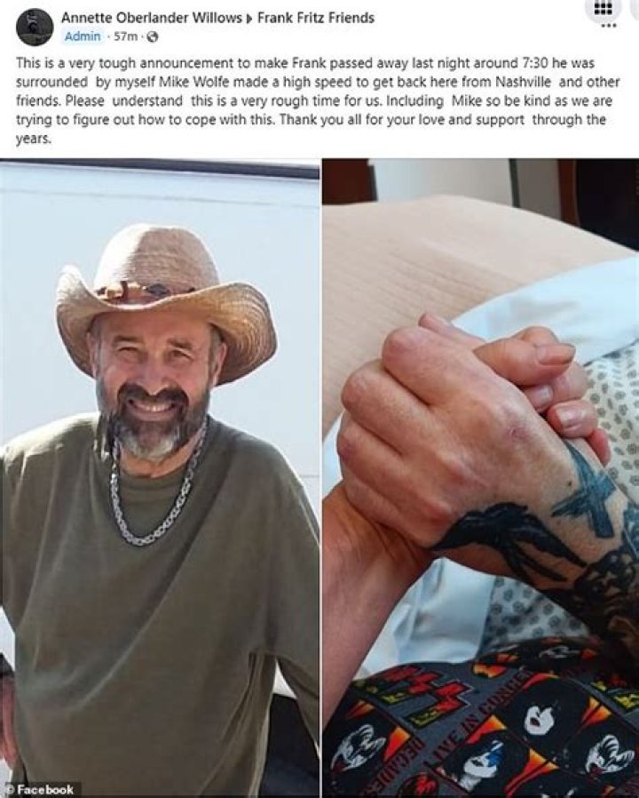 Understanding The Recent News: Did Frank Fritz Pass?